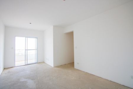 Sala de apartamento à venda com 3 quartos, 86m² em Vila Alzira, Santo André