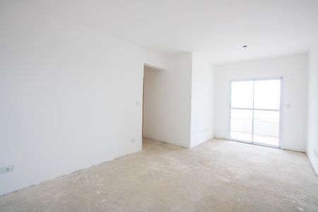 Sala de apartamento à venda com 3 quartos, 85m² em Vila Alzira, Santo André