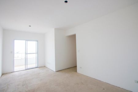 Sala de apartamento à venda com 3 quartos, 85m² em Vila Alzira, Santo André