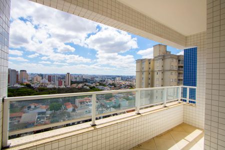 Varanda da sala de apartamento à venda com 3 quartos, 86m² em Vila Alzira, Santo André