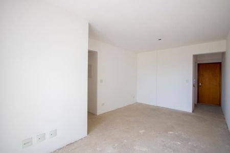 Sala de apartamento à venda com 3 quartos, 86m² em Vila Alzira, Santo André