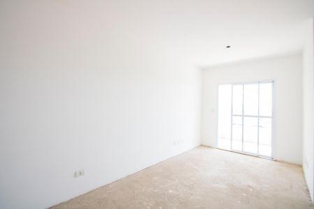 Sala de apartamento à venda com 3 quartos, 86m² em Vila Alzira, Santo André