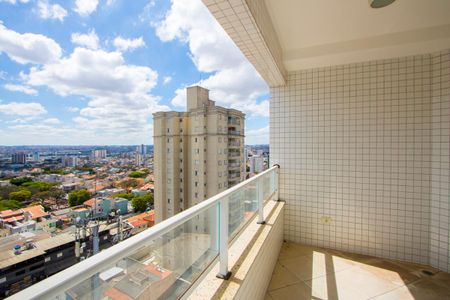 Varanda da Sala de apartamento à venda com 3 quartos, 86m² em Vila Alzira, Santo André