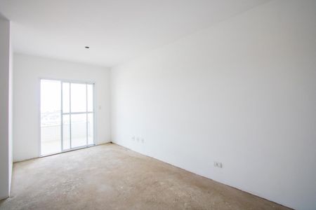 Sala de apartamento à venda com 3 quartos, 86m² em Vila Alzira, Santo André