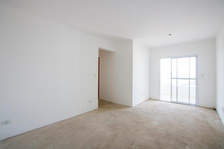 Sala de apartamento à venda com 3 quartos, 86m² em Vila Alzira, Santo André