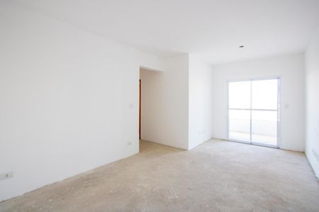 Sala de apartamento à venda com 3 quartos, 86m² em Vila Alzira, Santo André