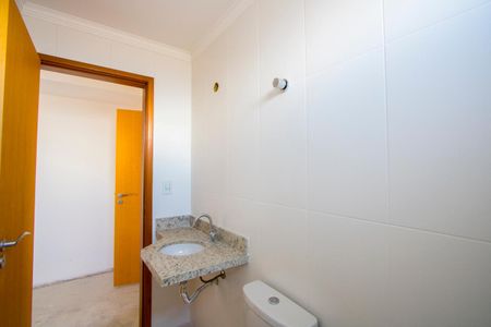 Apartamento à venda com 86m², 3 quartos e 2 vagasBanheiro do quarto 1