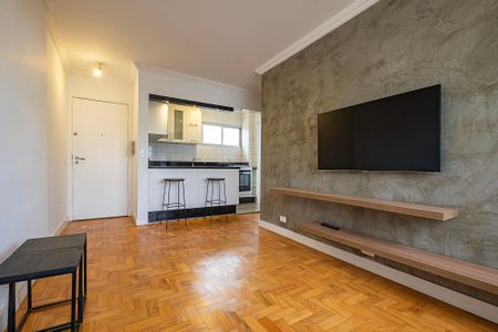 Sala de apartamento para alugar com 2 quartos, 60m² em Cerqueira César, São Paulo