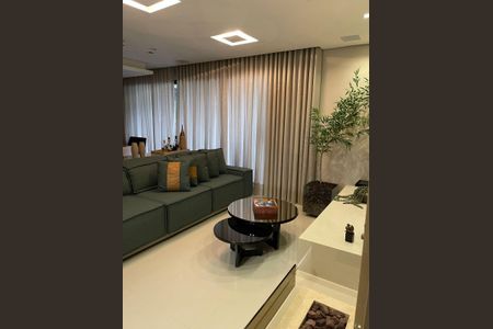Sala  de apartamento à venda com 4 quartos, 140m² em Buritis, Belo Horizonte
