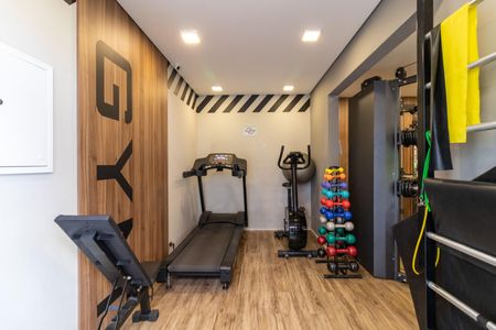 Apartamento à venda com 34m², 2 quartos e sem vaga Apartamento à venda com 34m², 2 quartos e sem vagaÁrea comum - Academia