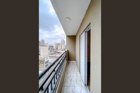 Varanda do Quarto de apartamento à venda com 1 quarto, 38m² em Brás, São Paulo