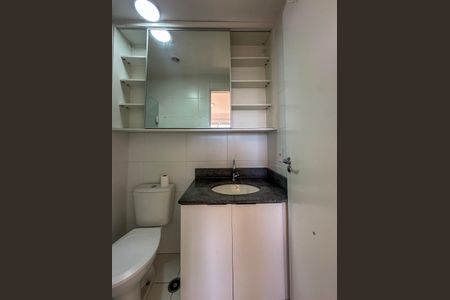 Banheiro da Suíte de apartamento para alugar com 2 quartos, 57m² em Vila das Mercês, São Paulo