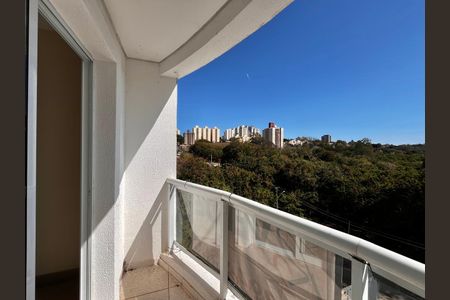 Vista da Sacada de apartamento à venda com 3 quartos, 76m² em Mansões Santo Antônio, Campinas