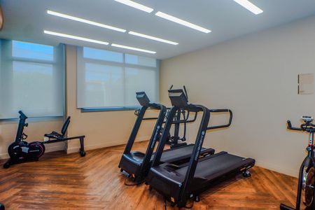 Área comum - Academia de apartamento para alugar com 2 quartos, 72m² em Passo D’areia, Porto Alegre