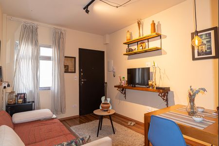 Sala de apartamento à venda com 1 quarto, 40m² em Consolação, São Paulo