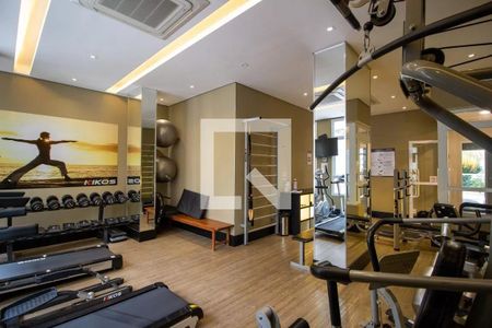 Apartamento à venda com 128m², 3 quartos e 3 vagas Apartamento à venda com 128m², 3 quartos e 3 vagasÁrea comum - Academia