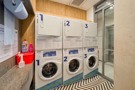 Apartamento para alugar com 25m², 1 quarto e sem vagaLavanderia