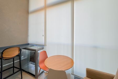 Apartamento para alugar com 25m², 1 quarto e sem vagaVaranda