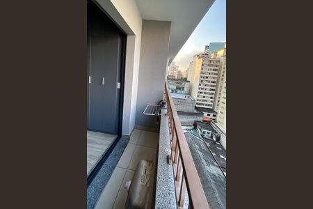 Apartamento para alugar com 22m², 1 quarto e sem vaga Apartamento para alugar com 22m², 1 quarto e sem vagaVaranda do Studio