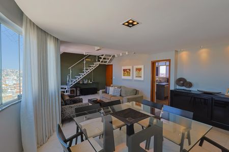 Sala de apartamento à venda com 4 quartos, 246m² em Nova Floresta, Belo Horizonte