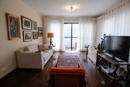 Sala de apartamento à venda com 4 quartos, 185m² em Vila Suzana, São Paulo