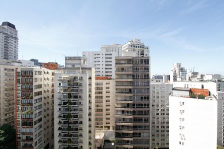 Vista da Sala de Estar de apartamento à venda com 3 quartos, 98m² em Jardim Paulista, São Paulo