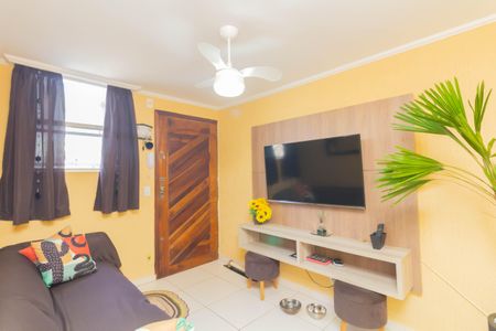 Sala de apartamento à venda com 3 quartos, 56m² em Conjunto Residencial José Bonifácio, São Paulo