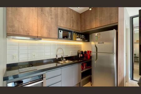 Studio à venda com 29m², 1 quarto e 1 vagaCozinha