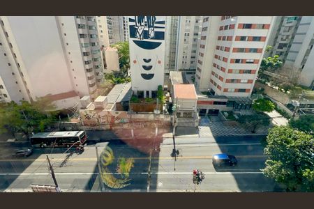 Studio à venda com 29m², 1 quarto e 1 vagaVaranda