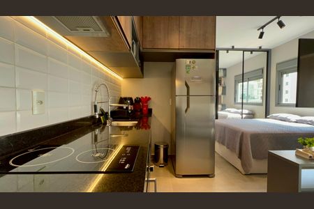 Studio à venda com 29m², 1 quarto e 1 vagaCozinha