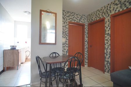 Sala de apartamento para alugar com 2 quartos, 56m² em Canudos, Novo Hamburgo