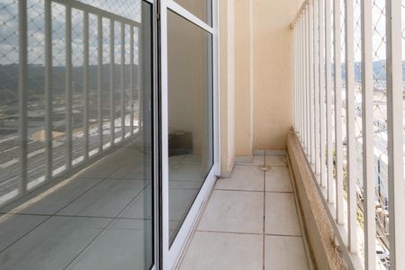 Varanda da Sala de apartamento para alugar com 2 quartos, 55m² em Parque São Lourenço, São Paulo