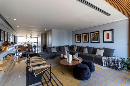 Apartamento à venda com 252m², 3 quartos e 4 vagasSala