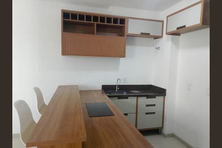 Sala/Cozinha de kitnet/studio à venda com 1 quarto, 26m² em Bonfim, Osasco
