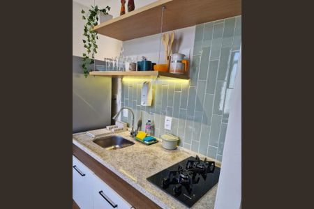 Cozinha de kitnet/studio à venda com 1 quarto, 30m² em Centro, Rio de Janeiro