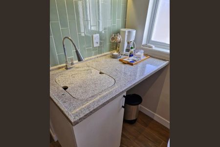 Cozinha de kitnet/studio à venda com 1 quarto, 30m² em Centro, Rio de Janeiro