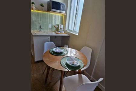 Cozinha de kitnet/studio à venda com 1 quarto, 30m² em Centro, Rio de Janeiro