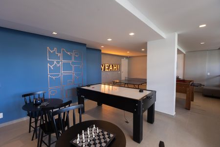 Apartamento à venda com 46m², 1 quarto e 1 vagaÁrea Comum - Salão de Jogos