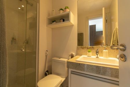 Apartamento para alugar com 45m², 1 quarto e 1 vagaBanheiro Social