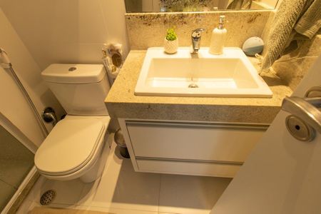 Apartamento para alugar com 45m², 1 quarto e 1 vagaBanheiro Social