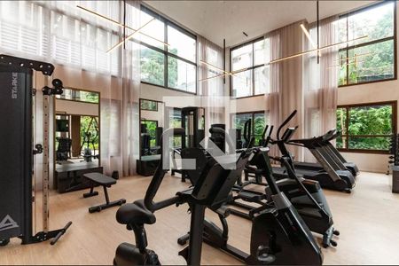 Apartamento à venda com 144m², 3 quartos e 3 vagas Apartamento à venda com 144m², 3 quartos e 3 vagasÁrea comum - Academia