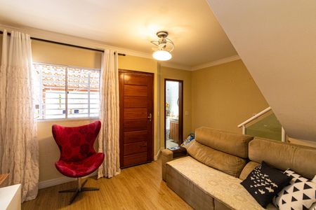 Sala de casa de condomínio à venda com 2 quartos, 75m² em Vila Carolina, São Paulo