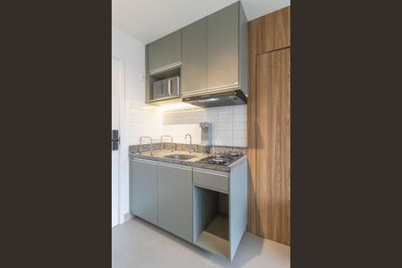 Studio à venda com 27m², 1 quarto e sem vagaCozinha