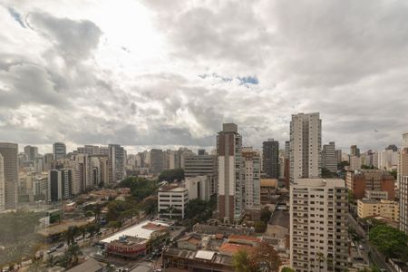 Vista da Sacada de kitnet/studio à venda com 1 quarto, 27m² em Vila Olímpia, São Paulo