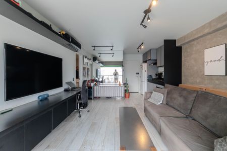 Sala de apartamento à venda com 1 quarto, 50m² em Bela Vista, São Paulo