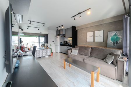 Sala de apartamento à venda com 1 quarto, 50m² em Bela Vista, São Paulo