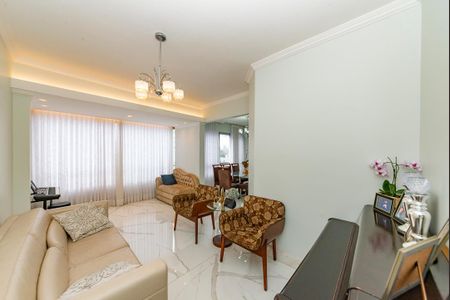 Sala 1 de apartamento à venda com 4 quartos, 130m² em Buritis, Belo Horizonte