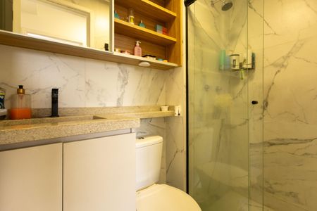 Apartamento à venda com 36m², 2 quartos e sem vaga Apartamento à venda com 36m², 2 quartos e sem vagaBanheiro Social