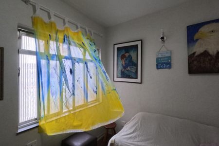 Sala de apartamento para alugar com 1 quarto, 40m² em José Menino, Santos