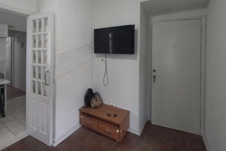 Sala de apartamento para alugar com 1 quarto, 40m² em José Menino, Santos
